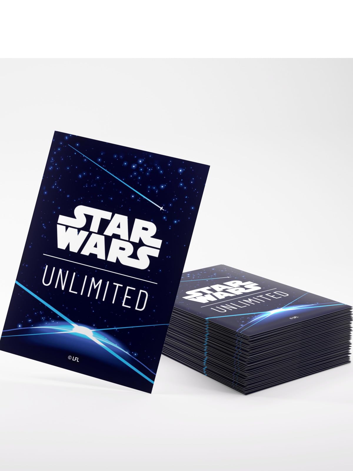 Gamegenic Star Wars: Unlimited Art Sleeves – Blaues Kartenrückseitendesign