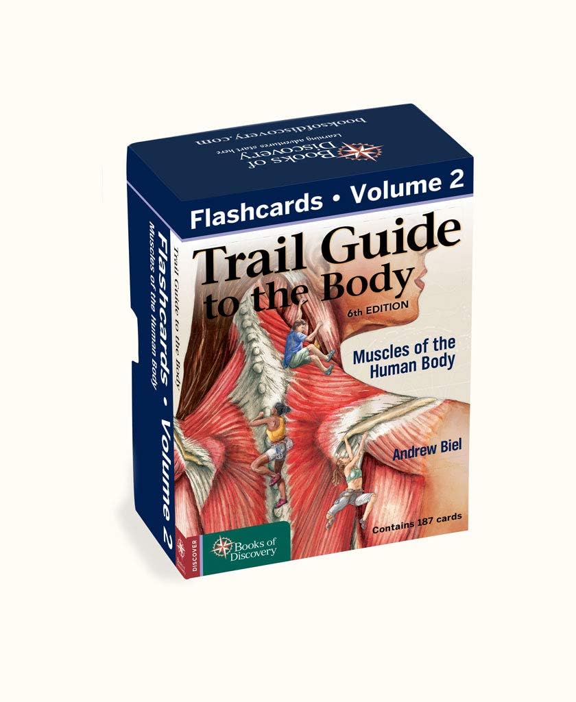 Books of Discovery Trail Guide to the Body Flashcards Vol 2: Muscles of the Body - Sixth Edition 1