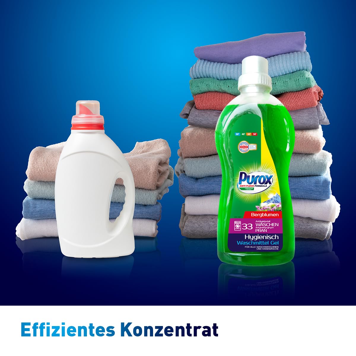 Clovin Purox Universal Liquid Detergent Gel - 33 Washes | 1L | Phosphate-Free 6