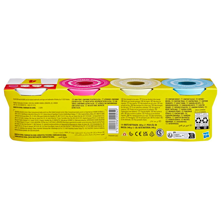 Play-Doh 4 Pack Confetti Compound - Creative Play for Ages 2+