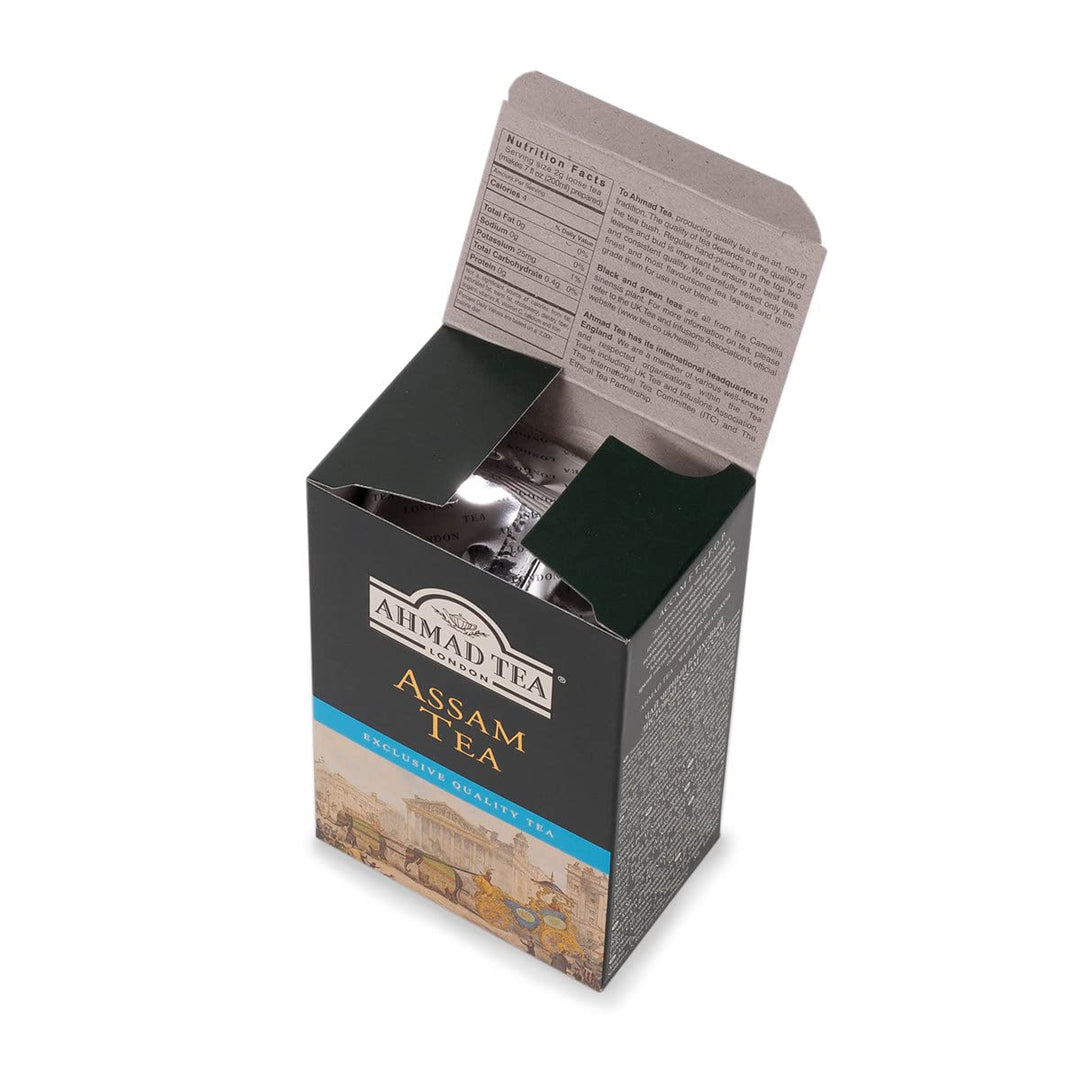Ahmad Tea Assam Black Loose Leaf Tea, 100g Packet