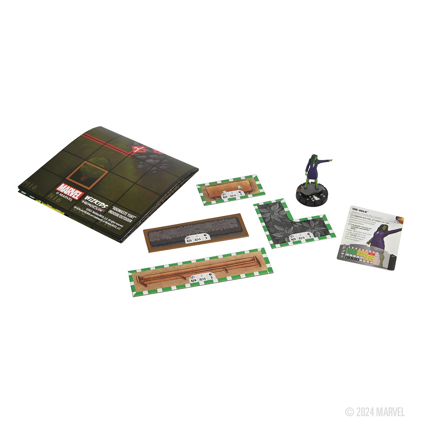 WizKids Marvel HeroClix: Marvel Studios Next Phase Play at Home Kit She-Hulk 4