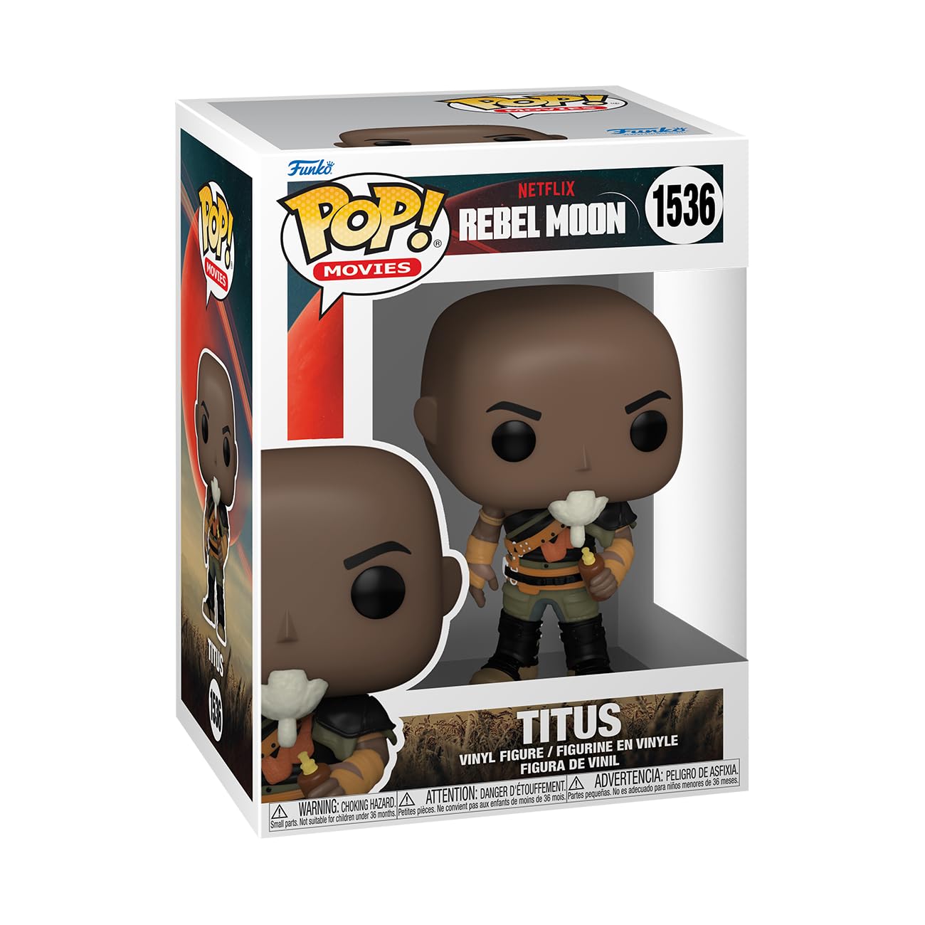 Funko Pop! Movies: Rebel Moon - Titus Vinyl Figure (72627)