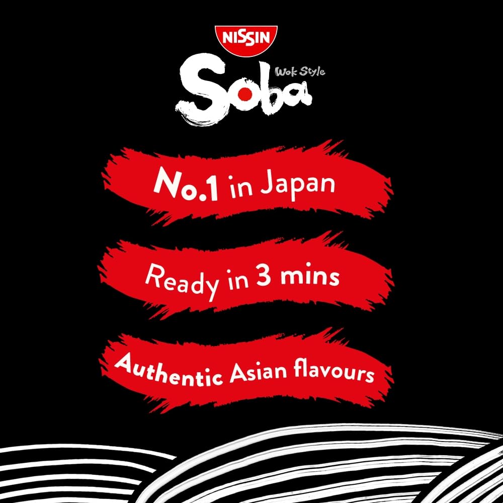 NISSIN Soba Wok Style Yakitori Chicken Flavoured Instant Noodles - 110 g (Pack of 9) 8