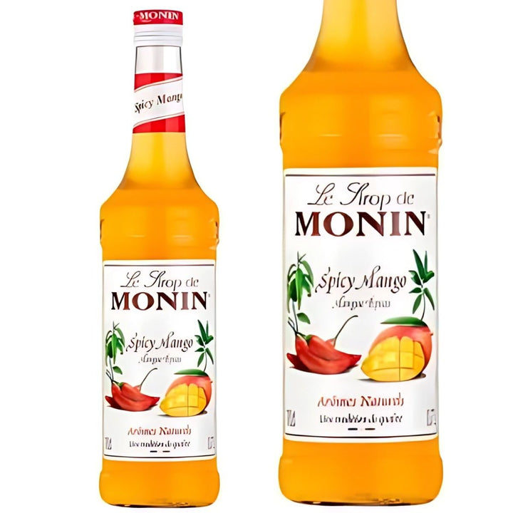 Monin Mango Syrup 700ml - Exotic Green Mango Flavour for Cocktails, Mocktails & Beverages