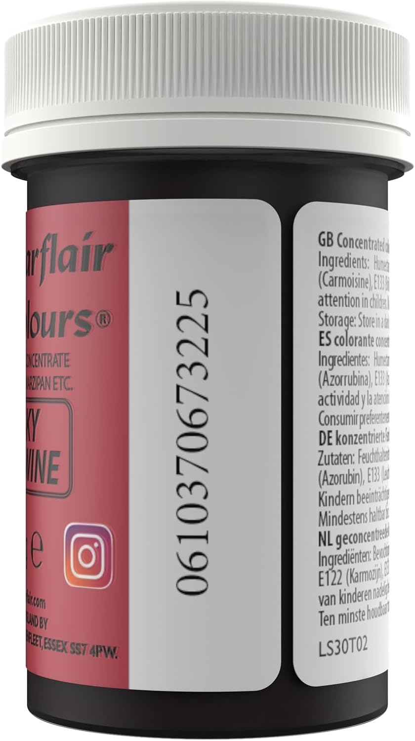 Sugarflair - Spectral Dusky Pink/Wine Food Colouring Paste (25g)