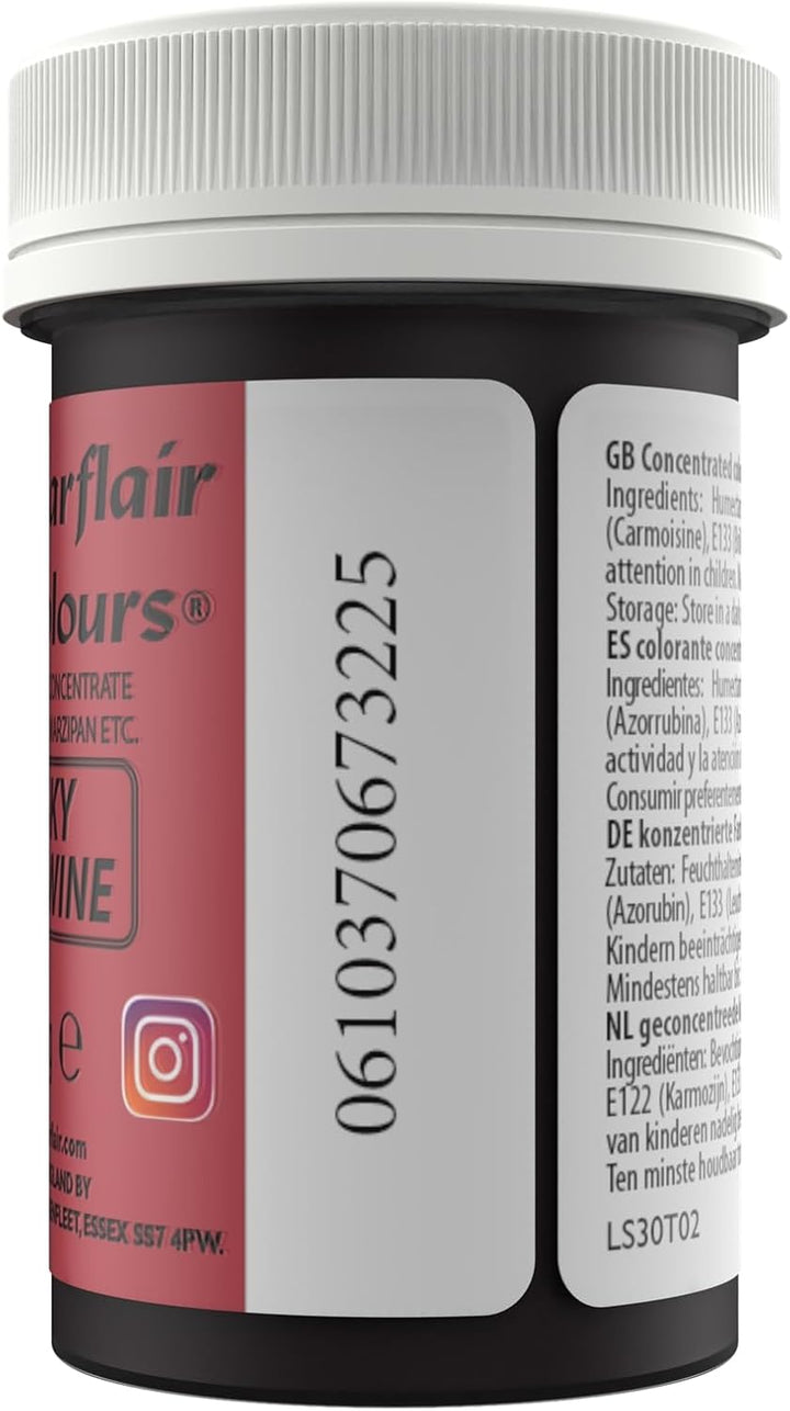 Sugarflair - Spectral Dusky Pink/Wine Food Colouring Paste (25g)