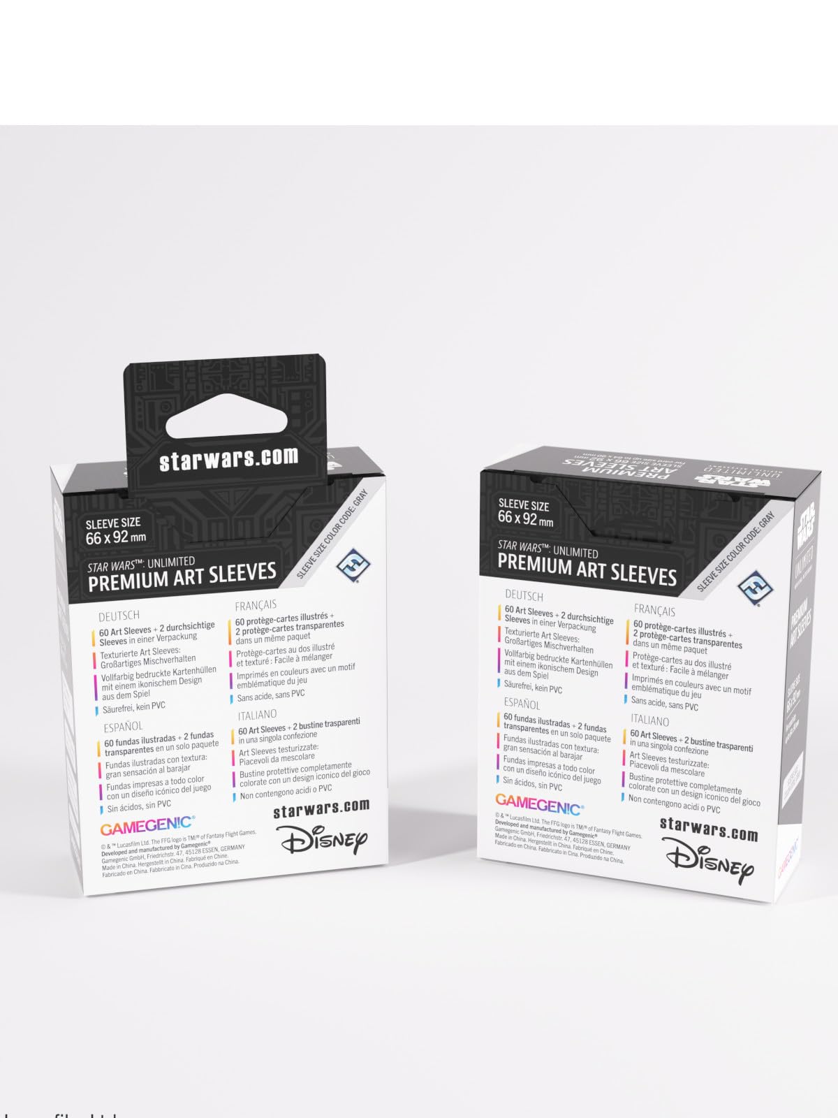 Gamegenic Star Wars: Unlimited Art Sleeves - Blue Card Back Design 5