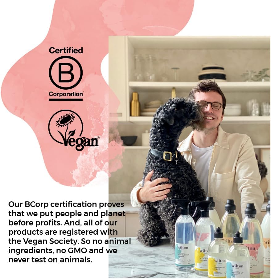 Wilton London Eco-Friendly Jasmine Laundry Liquid (28 Washes, Non-Bio, Plant-Based) 6