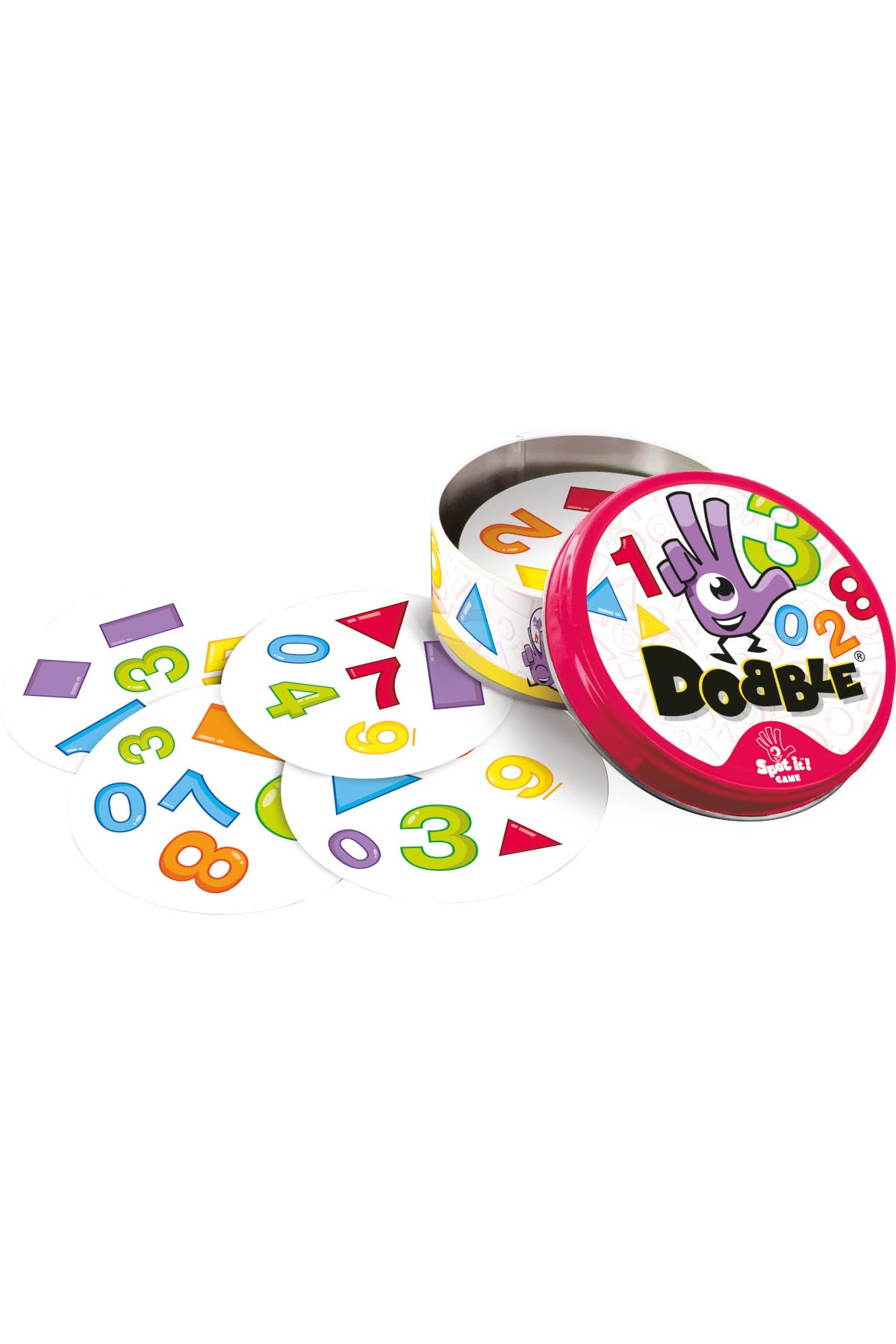 Asmodee Dobble Super Pack Kids 123 + Animals Family Card Game 3