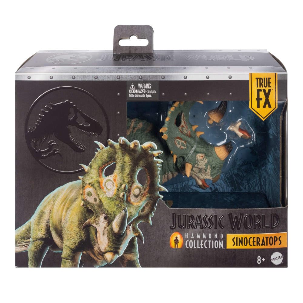 Mattel Jurassic World Hammond Collection Sinoceratops Deluxe Articulated Figure JKG88 6