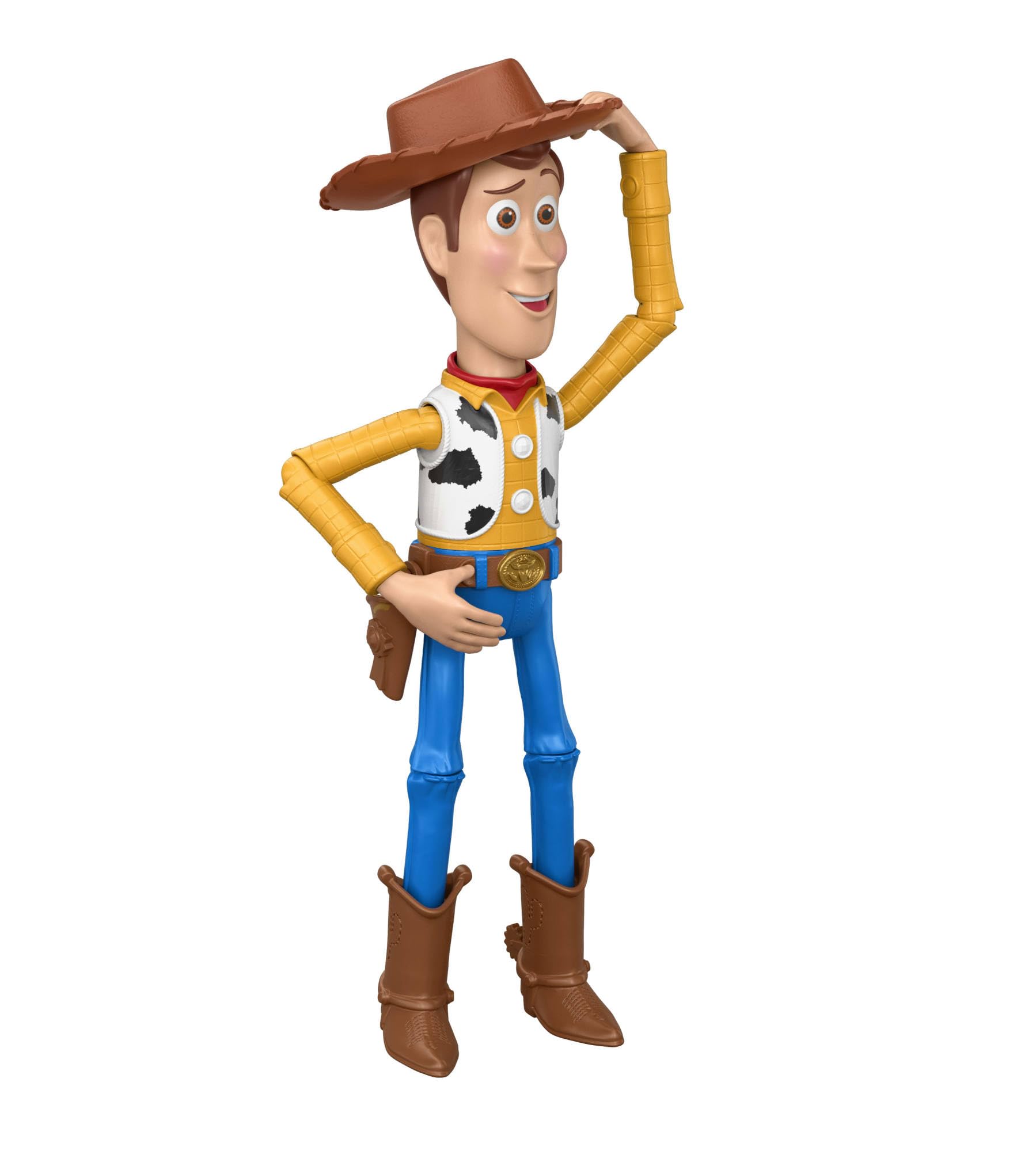 Mattel Disney and Pixar Toy Story 5 Woody Action Figure - 12.25 Inch Scale | Hat-Tipping Action 5