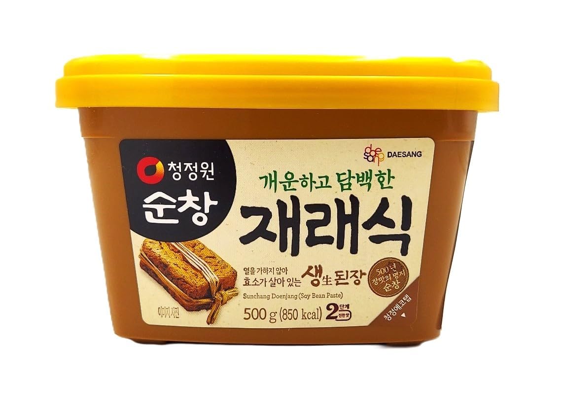 Chung Jung One Soybean Paste - Classic Korean Cooking Condiment | 500g Paste 1