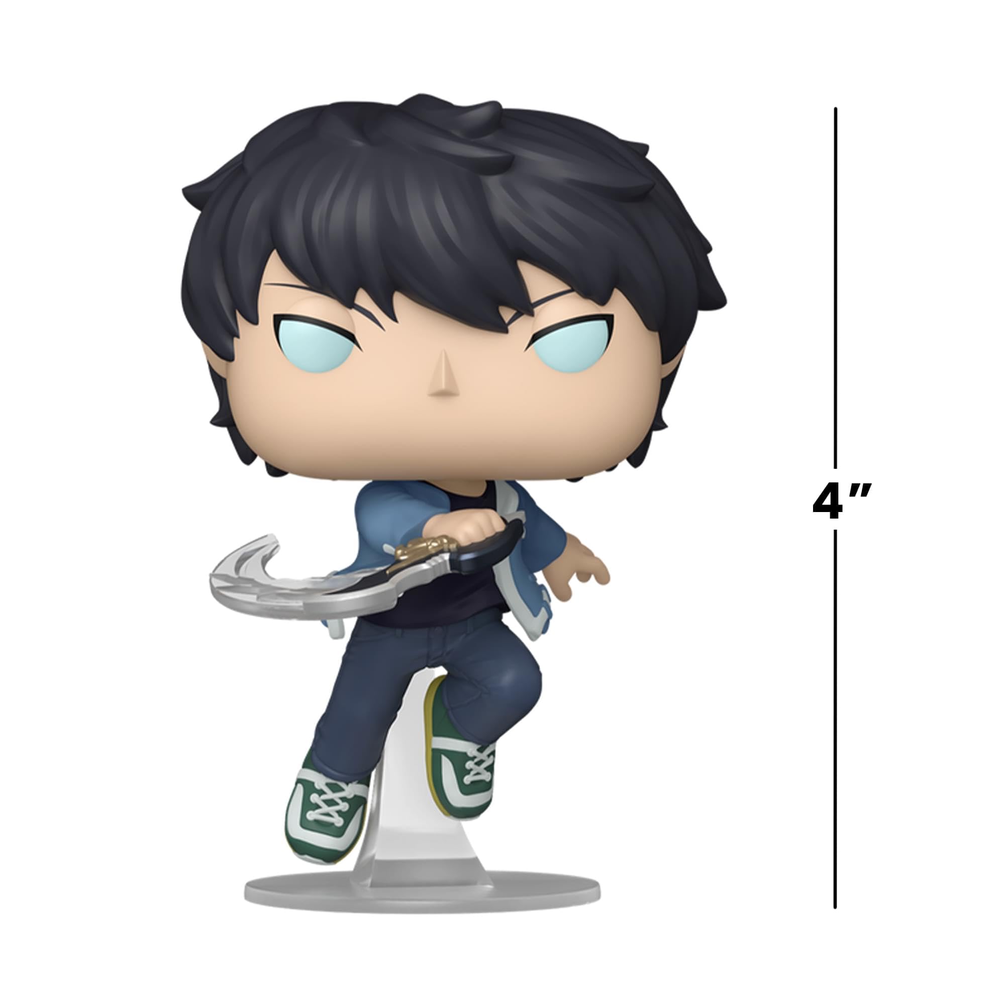 Funko Pop! Animation: Solo Leveling - Sung Jinwoo Vinyl Figure (1/6 Rare Chase) 4