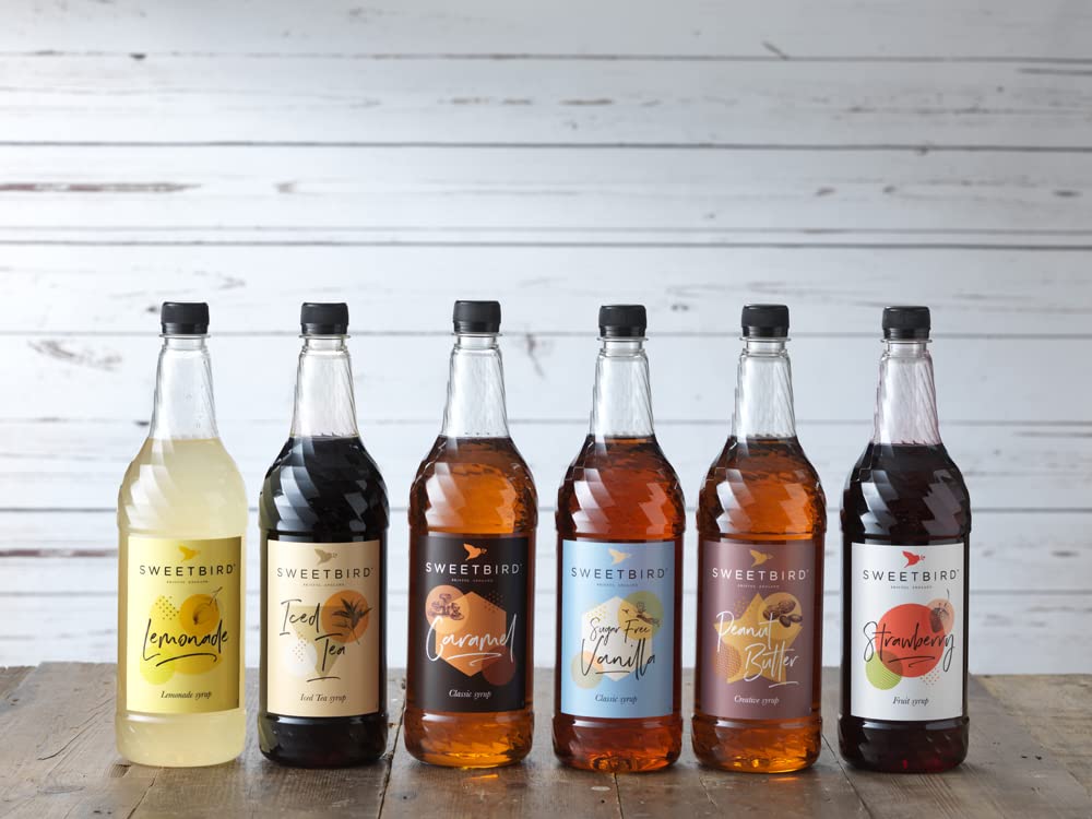 Sweetbird Sugar-Free Lemon Iced Tea Syrup - Vegan Friendly | 1 Litre 5