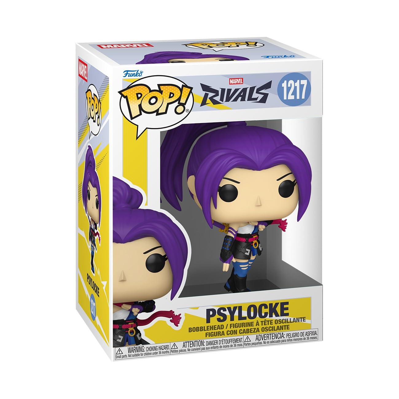Funko Marvel Rivals Psylocke Collectible Vinyl Figure - Approx 3.75 in Tall 1