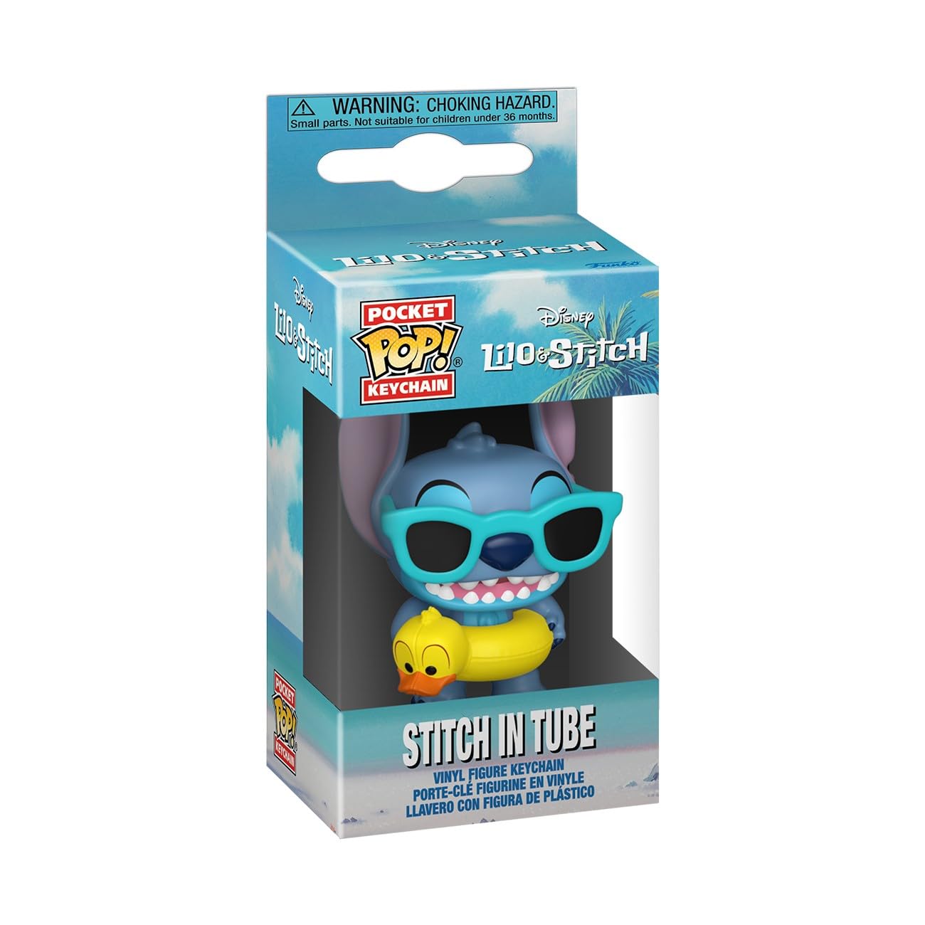 Funko POP! Lilo & Stitch - Tuber Stitch Keychain | Vinyl Figure | Model 90674 2