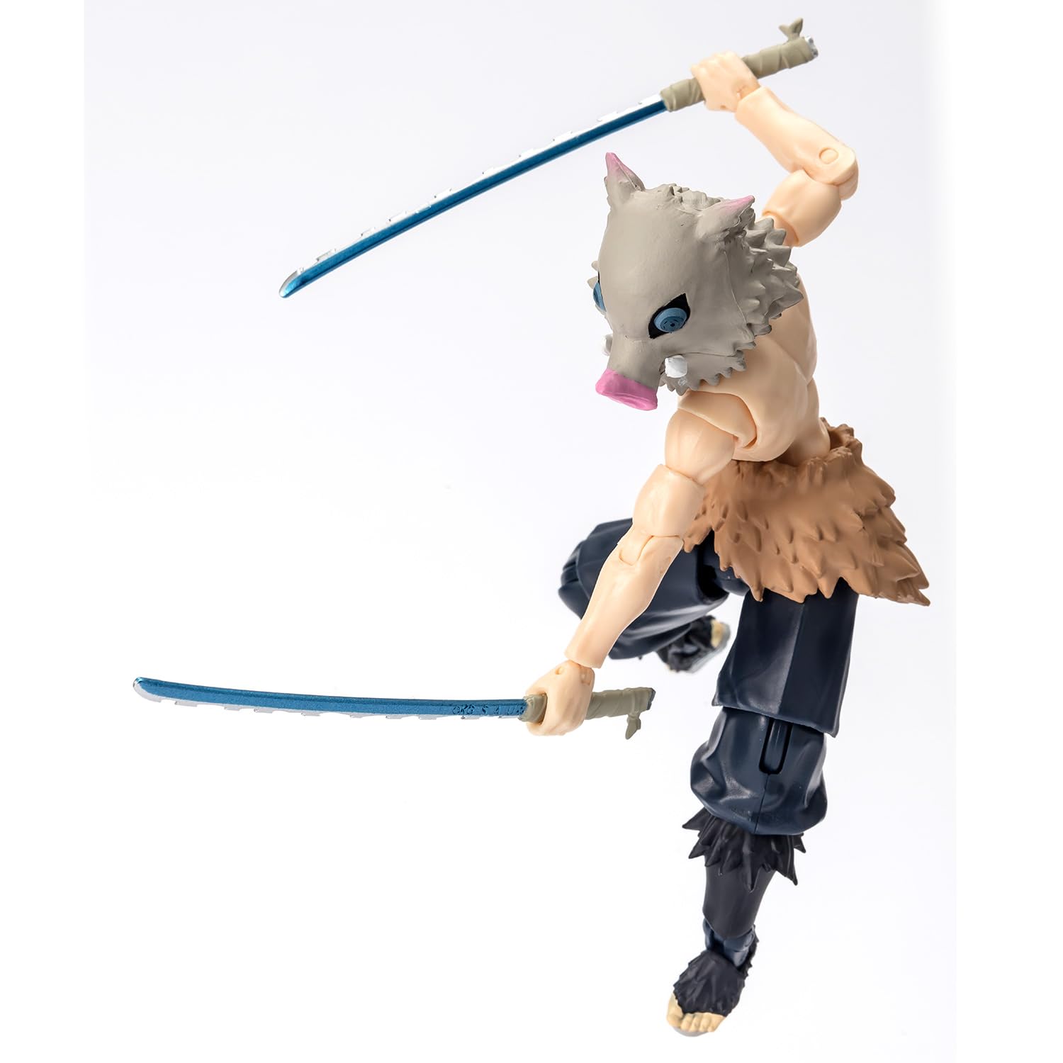 Bandai Ultimate Legends HD Demon Slayer Action Figure - Inosuke Hashibira - 12 cm Collectible with Accessories 3