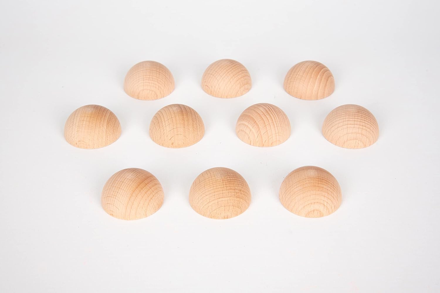 TickiT Wooden Semicircles Heuristic Play Set - Open-Ended Educational Toy for Toddlers 3