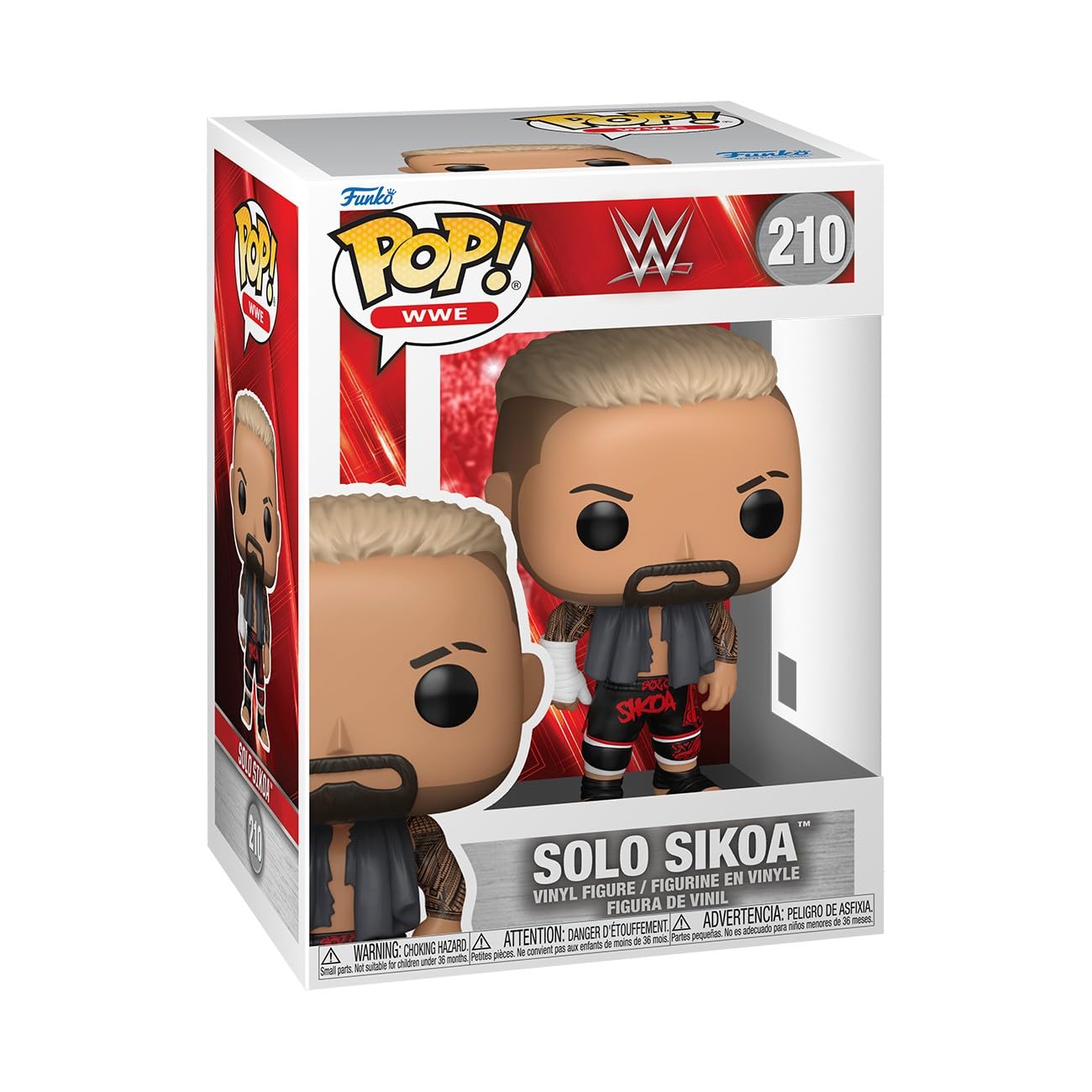 Funko POP! WWE Solo Sikoa Collectable Vinyl Figure | Approx 3.75 Inches | Model 90542 1