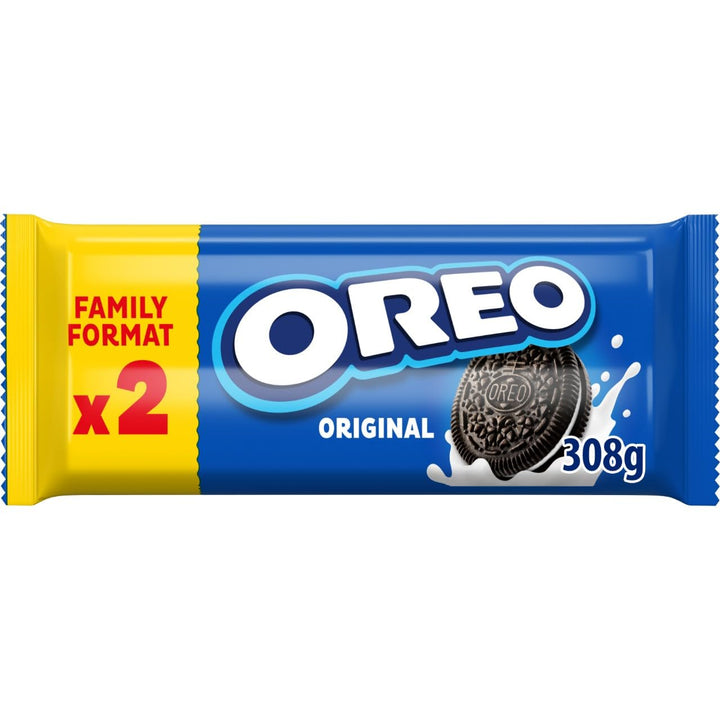 Oreo Original Sandwich Biscuits Twin Pack, Classic Vanilla Filled Cookies