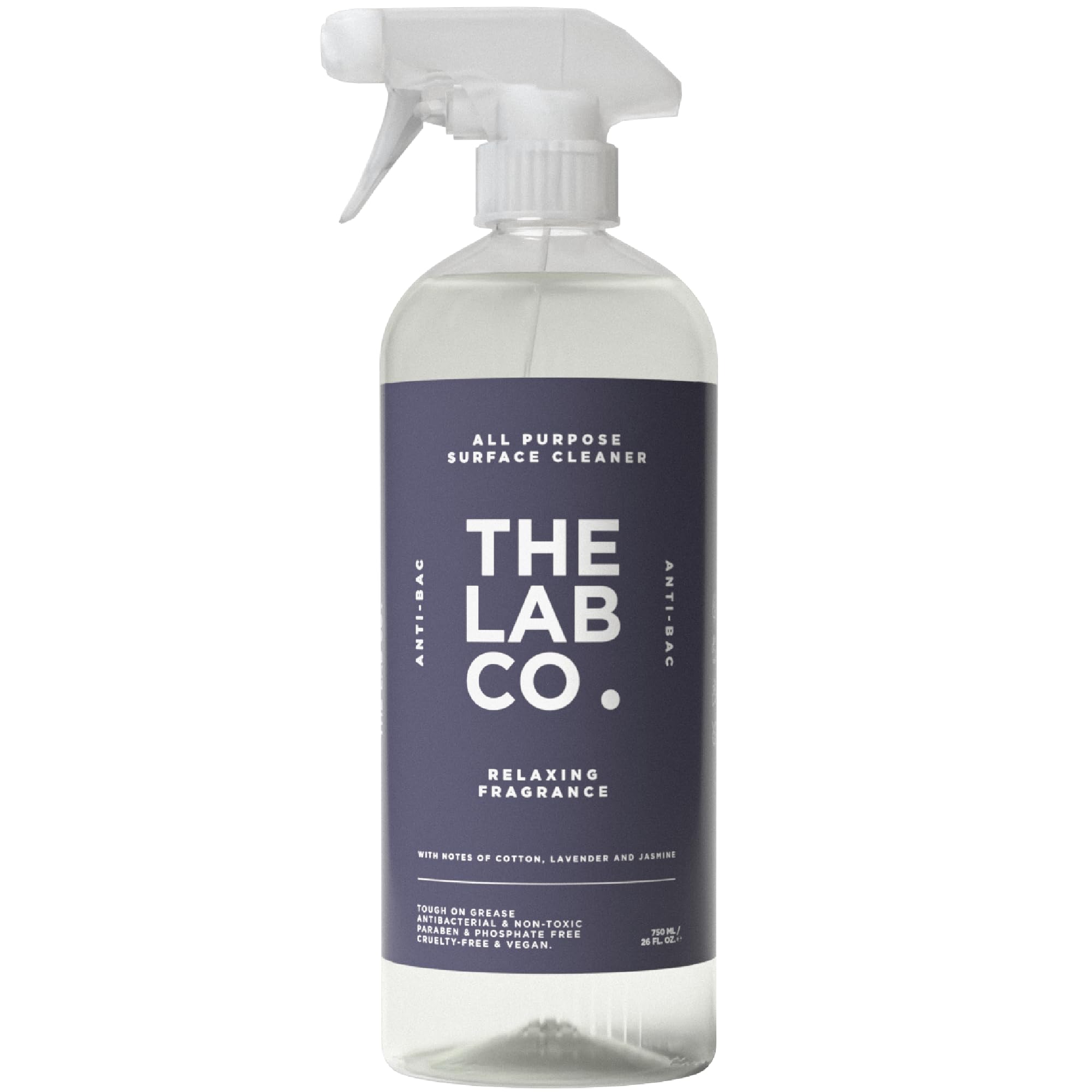 The Lab Co. Antibacterial All Purpose Cleaner - 750ml Multi Surface Cleaning | Streak Free 1