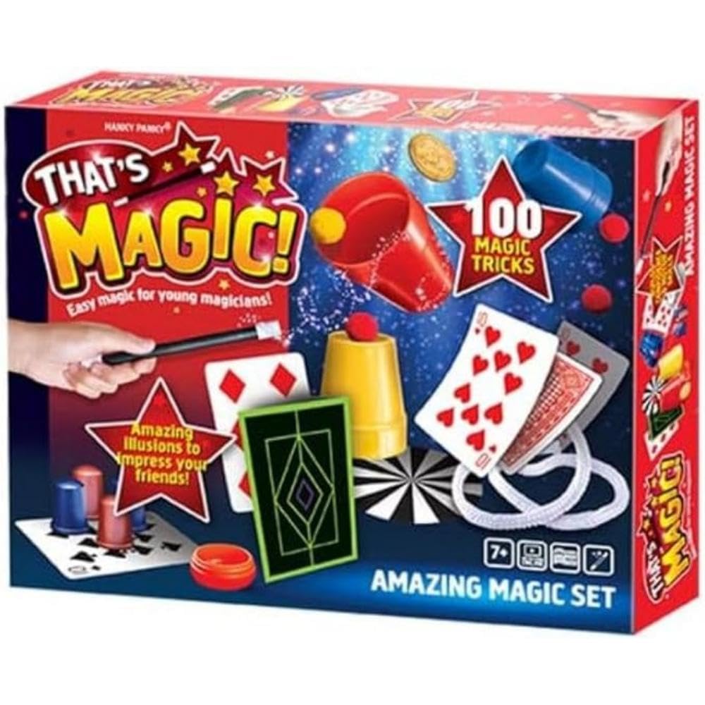 Hanky Panky That's Magic Amazing Magic Set - 100 Easy Tricks | Ages 7+