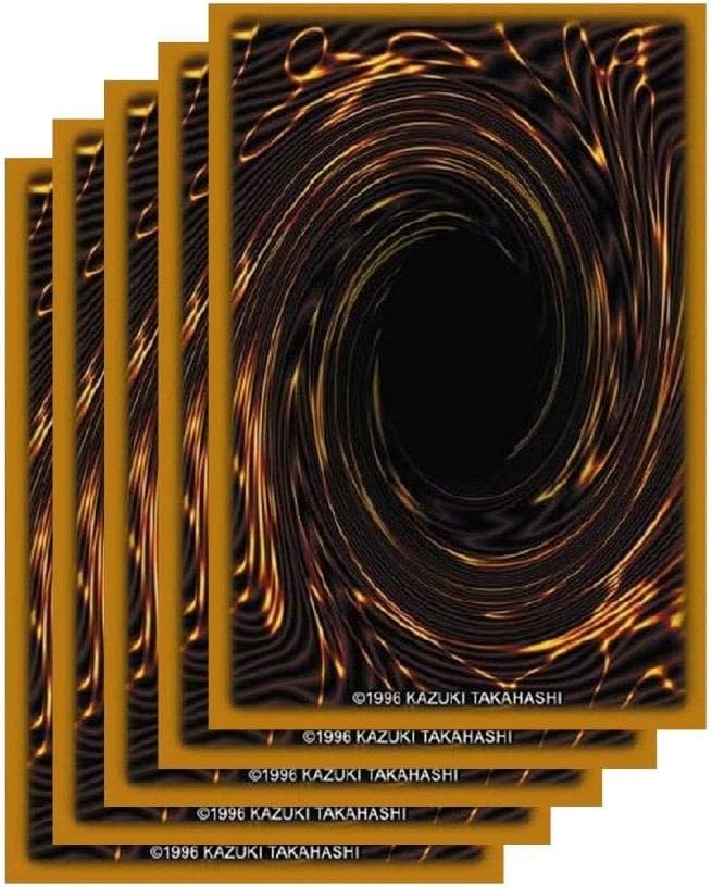 Konami TCGACC197 Yu-Gi-Oh! Standard-Kartenhüllen (50er-Pack) – langlebige, turnierbereite Kartenschutzhüllen
