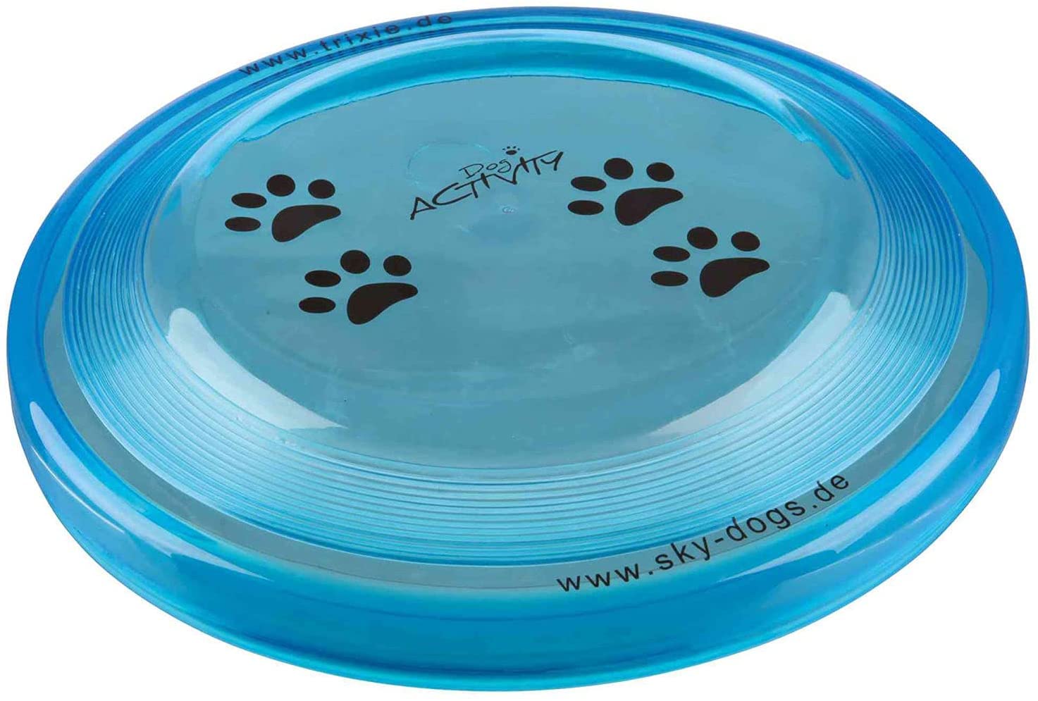 TRIXIE Dog Activity Bite-Proof Disc | Flexible Plastic, 23 cm Diameter | Tournament Approved 5