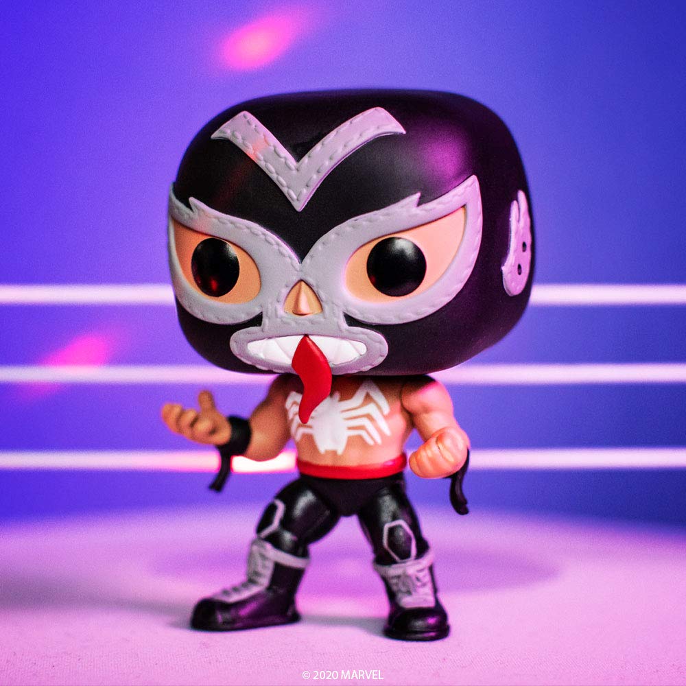 Funko Pop! Marvel Lucha Libre Edition - El Venenoide Vinyl Figure #707 (53869) 4