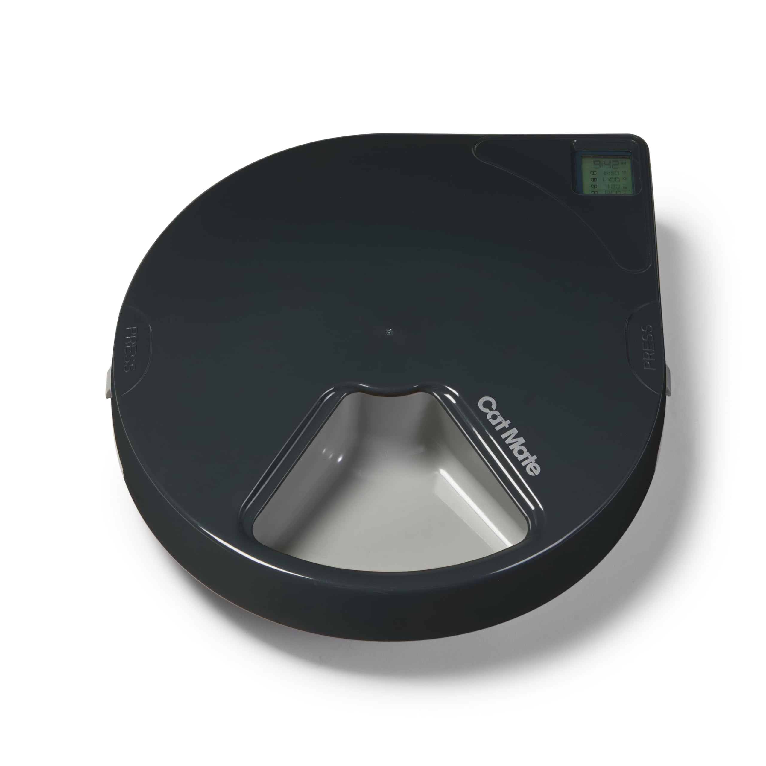 Closer Pets Cat Mate C500 Automatic 5-Bowl Feeder with Digital Timer for Wet/Dry Food