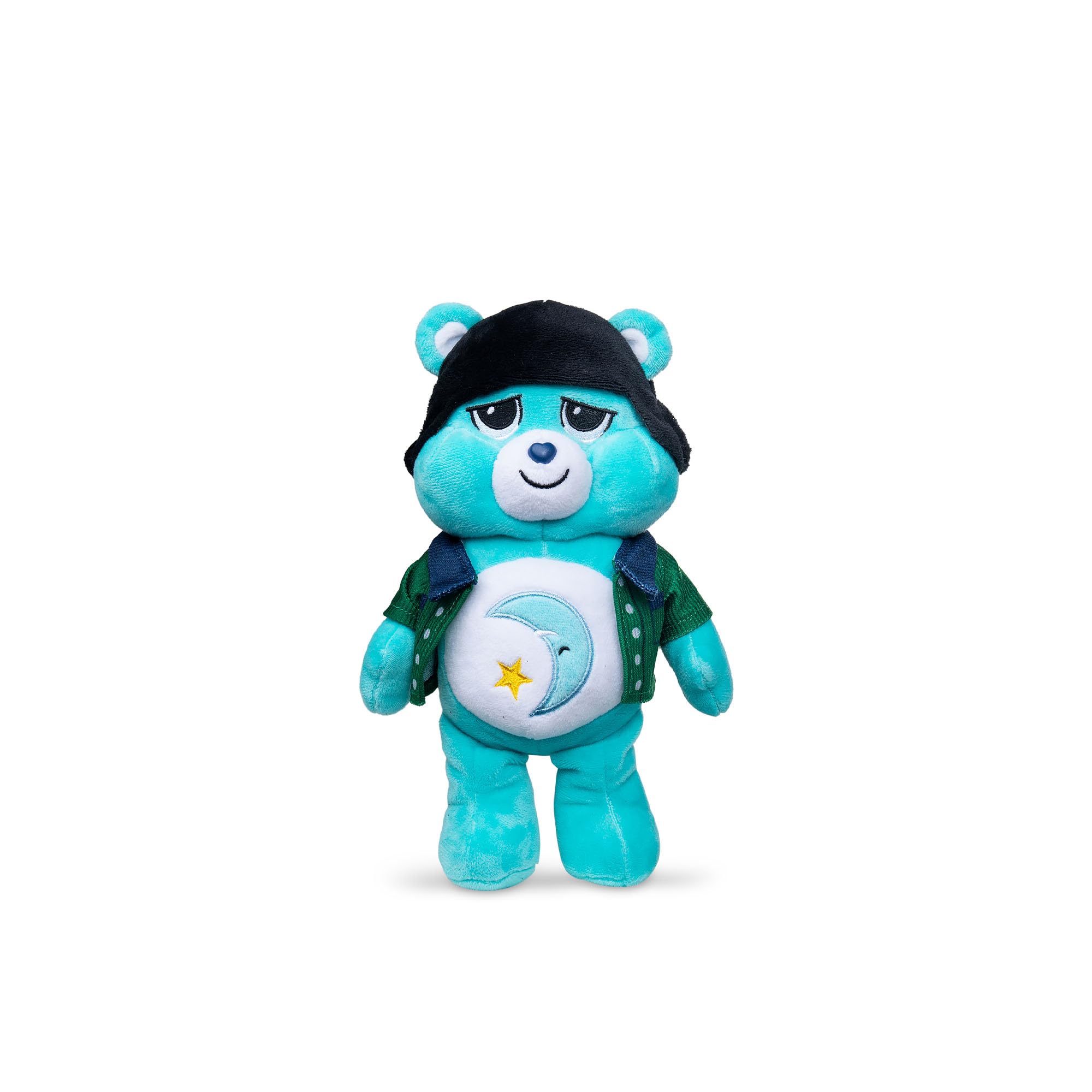 Care Bears Bedtime Bear as Mike Plush Toy - 22 cm Crossover | Stranger Things Edition 2