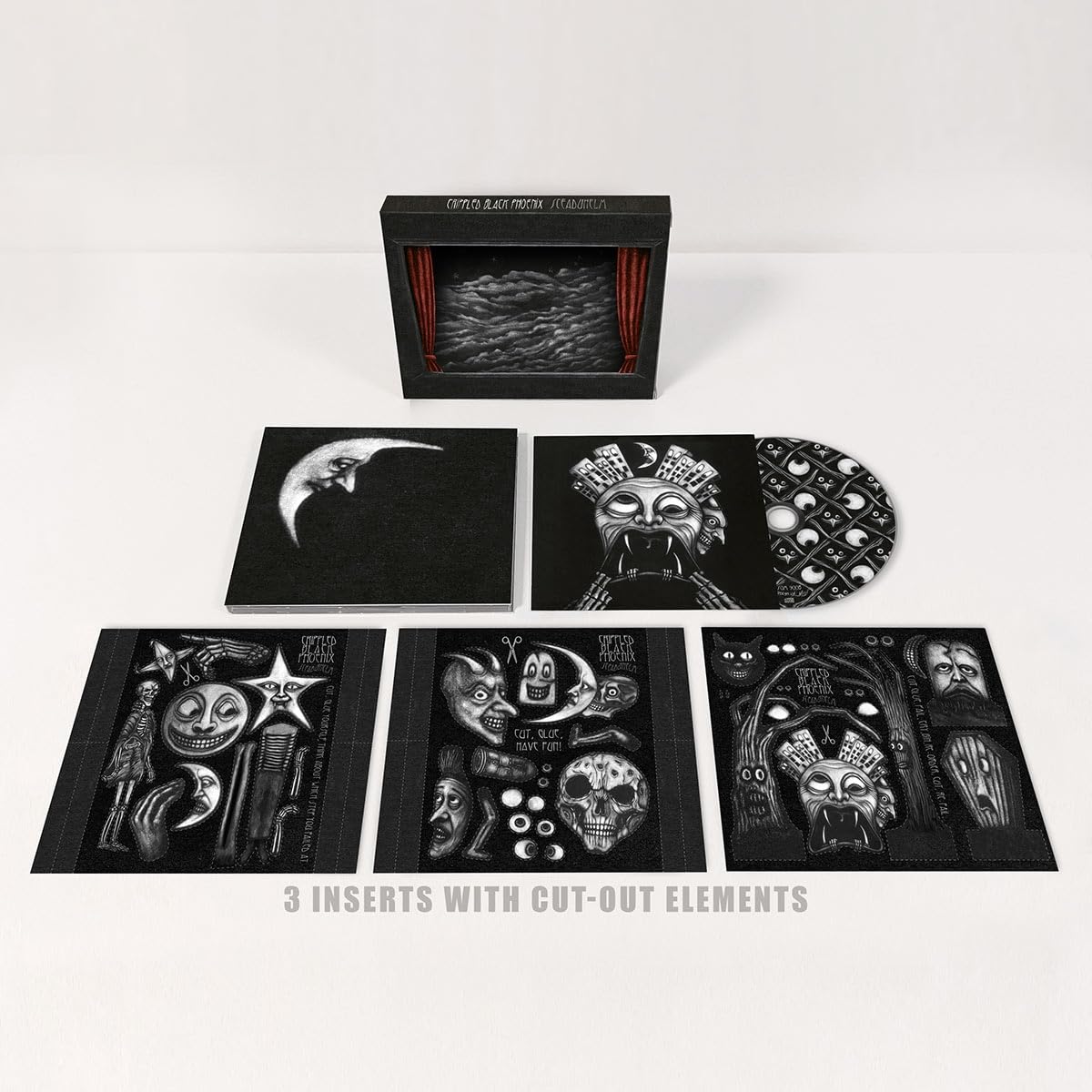 CRIPPLED BLACK PHOENIX - SCEADUHELM + HORRIFIC HONORIFICS NUMBER TWO POINT FIVE (2.5) [CD] 2
