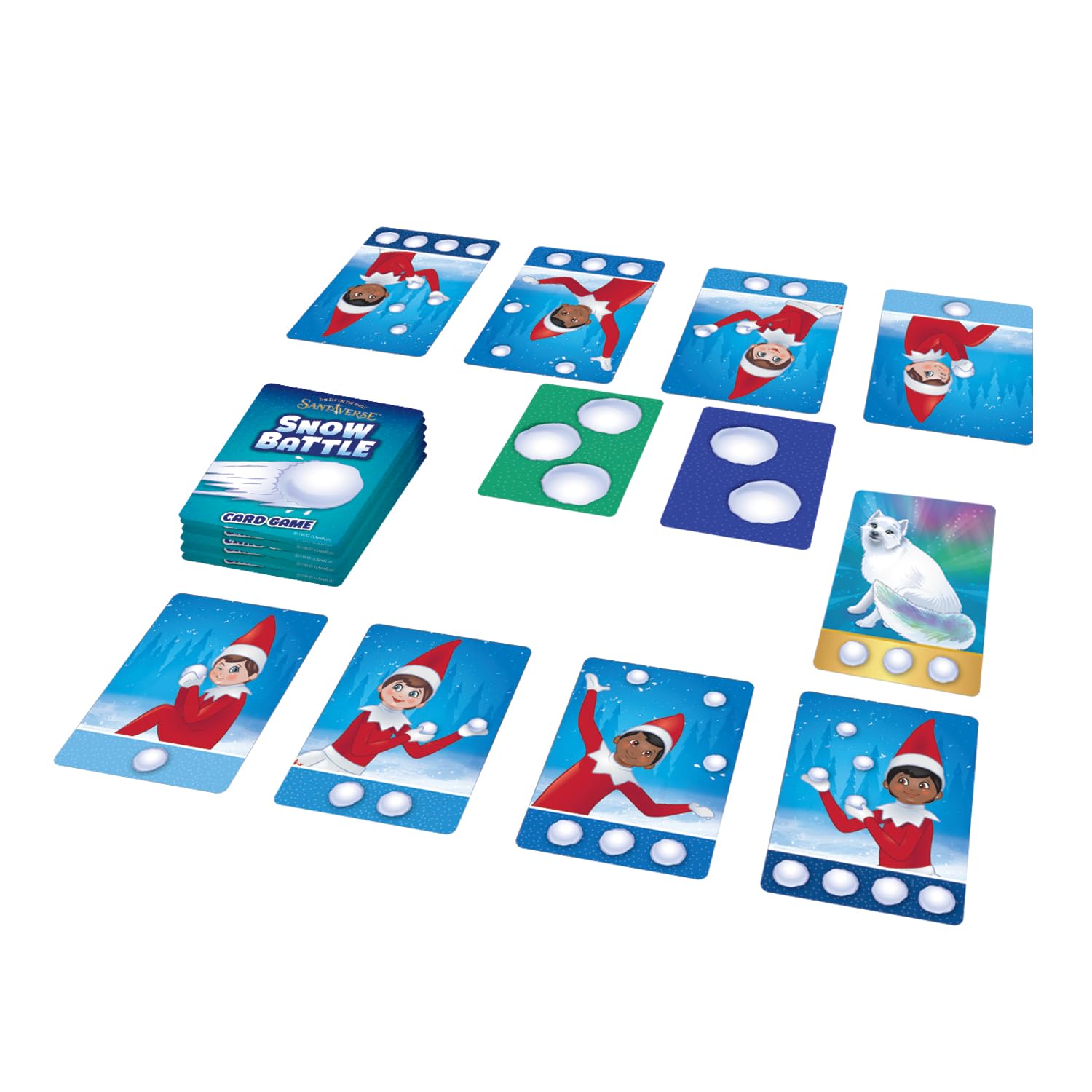 The Elf on the Shelf Santaverse Snow Battle Card Game 8