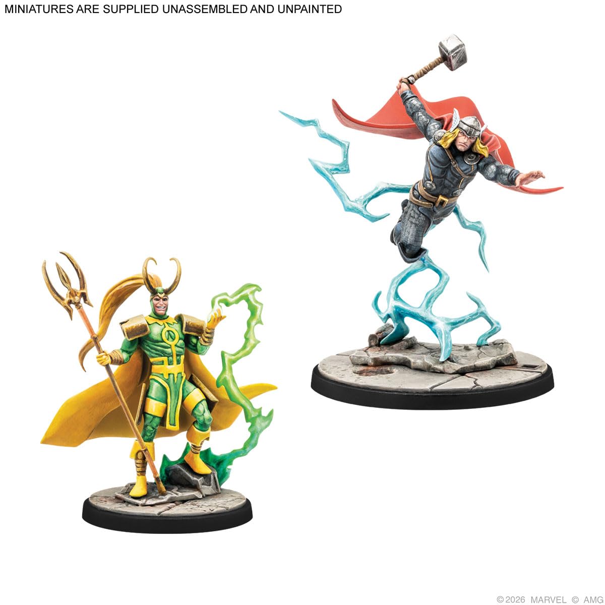 Asmodee Marvel: Crisis Protocol - Asgardians Starter Set | Ages 14+ | 2 Players | 90 Minutes Playing Time 2