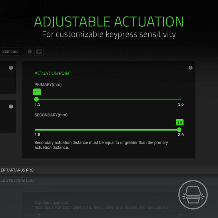 Razer Tartarus Pro Gaming Keypad - 32 Programmable Keys with Analog Optical Switches