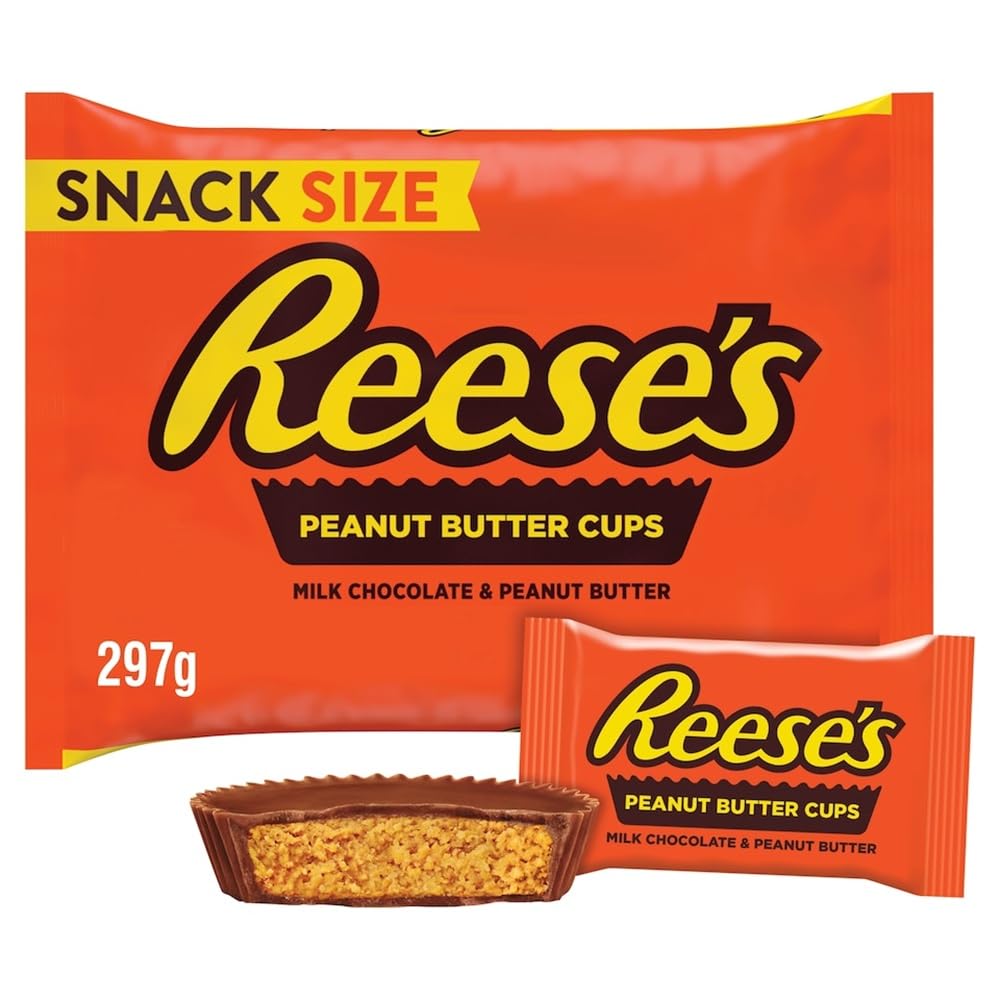 Reese's Snack Size Peanut Butter Cups Chocolate Candy Variety Pack - 297g 1
