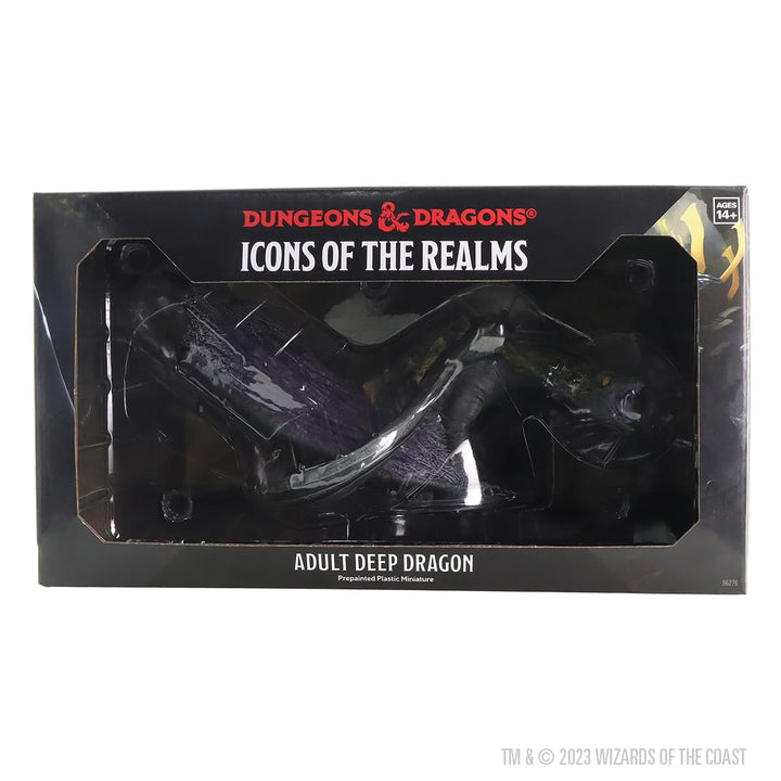 WizKids D&D Icons of the Realms Adult Deep Dragon Pre-Painted Miniature
