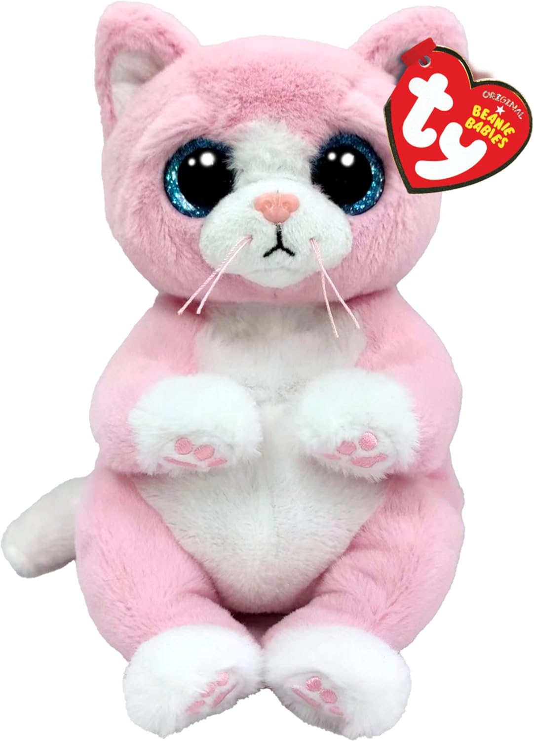 Ty Lillibelle Cat Beanie Bellie Regular 6" | Beanie Baby Soft Plush Toy | Collec