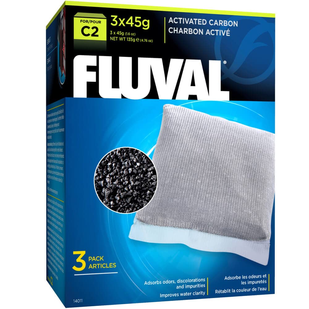 Fluval C2 Carbon Filter Accessory - Mechanical Filtration | 110x120mm Sachet