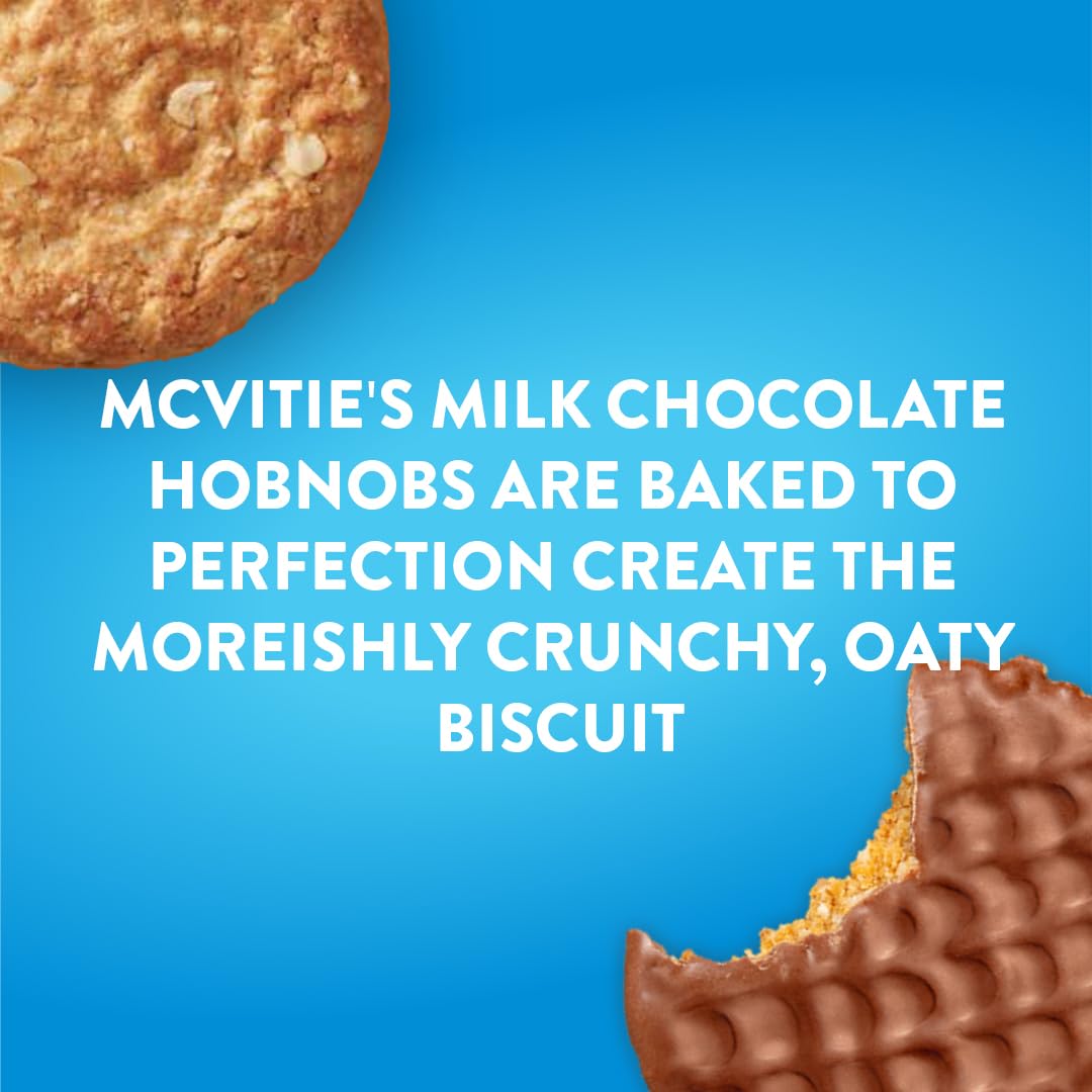 McVitie's Hobnobs Milk Chocolate Biscuits Twin Pack, 636 g