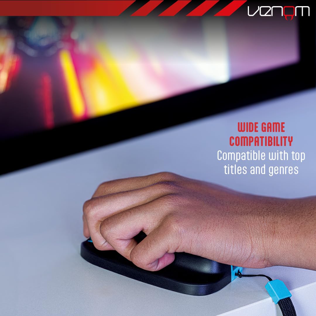 Venom Nintendo Switch 2 Joy-Con Mouse Mode Converters Twin Pack with Wrist Straps 11