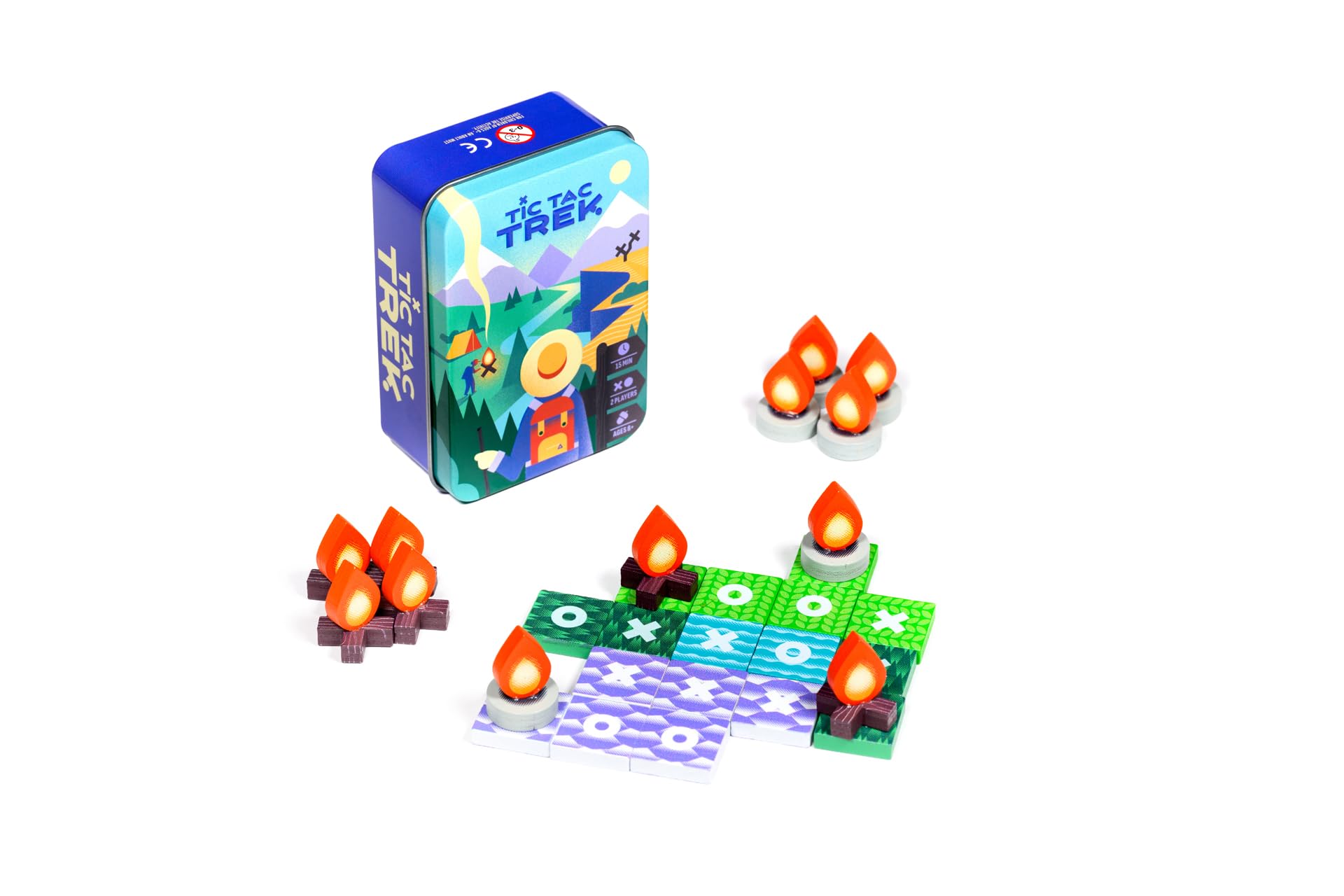 Alley Cat Games Tic Tac Trek – Tic Tac Toe Explorationsspiel aus der Dose 5