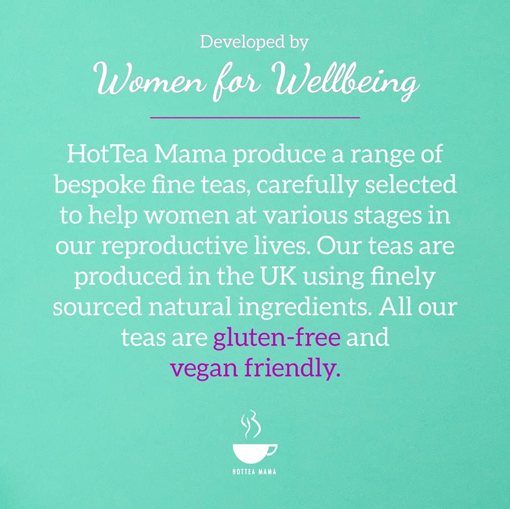 HOTTEA MAMA Night Owl Tea - Natural Sleep Supporting Herbal Tea for Women, Caffeine-Free, 15 Whole Leaf Tea Bags