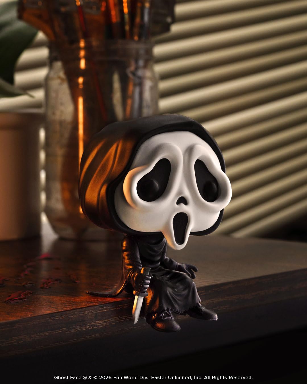 Funko POP! Movies: Ghost Face - Edge Sitter Collectable Vinyl Figure | 3.75 in 3