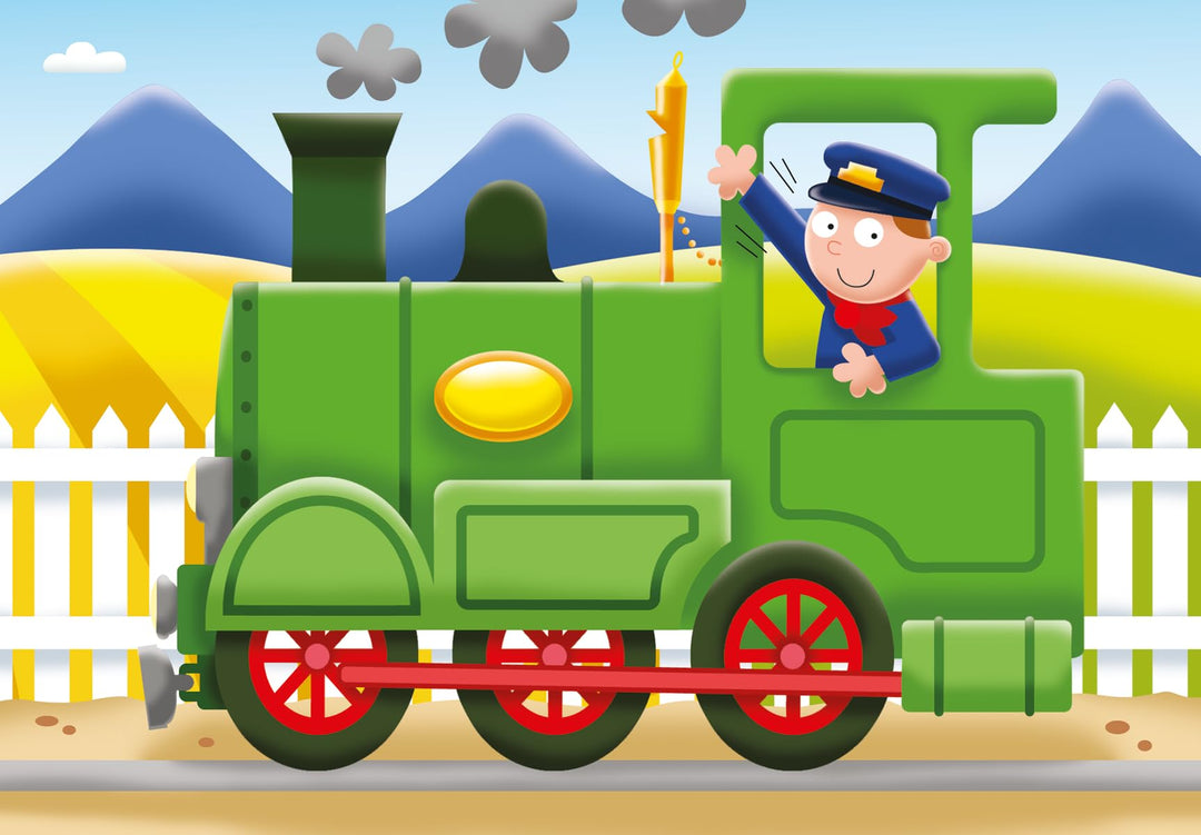 Ravensburger Travel Far My First Jigsaw Puzzles - Educational Vehicle Puzzles for Toddlers 18 Months+