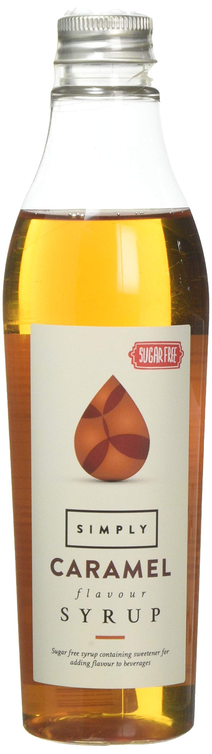 Simply - Sugar Free Caramel Syrup, Low Calorie Vegan & Nut Free Flavoured Syrup 1