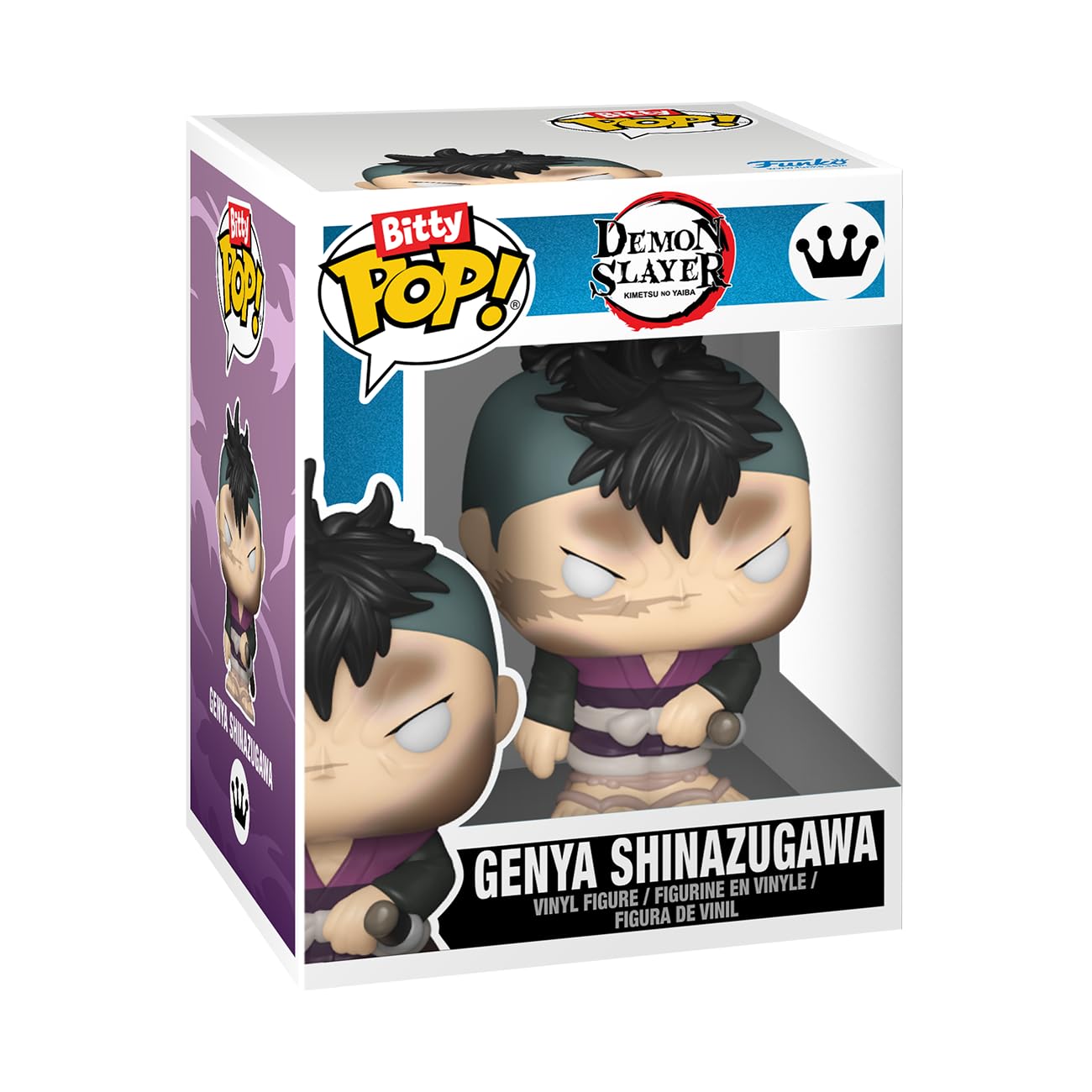 Funko Bitty POP! 4 Pack: Demon Slayer - Inosuke Hashibira, Kyojuro Rengoku, 7
