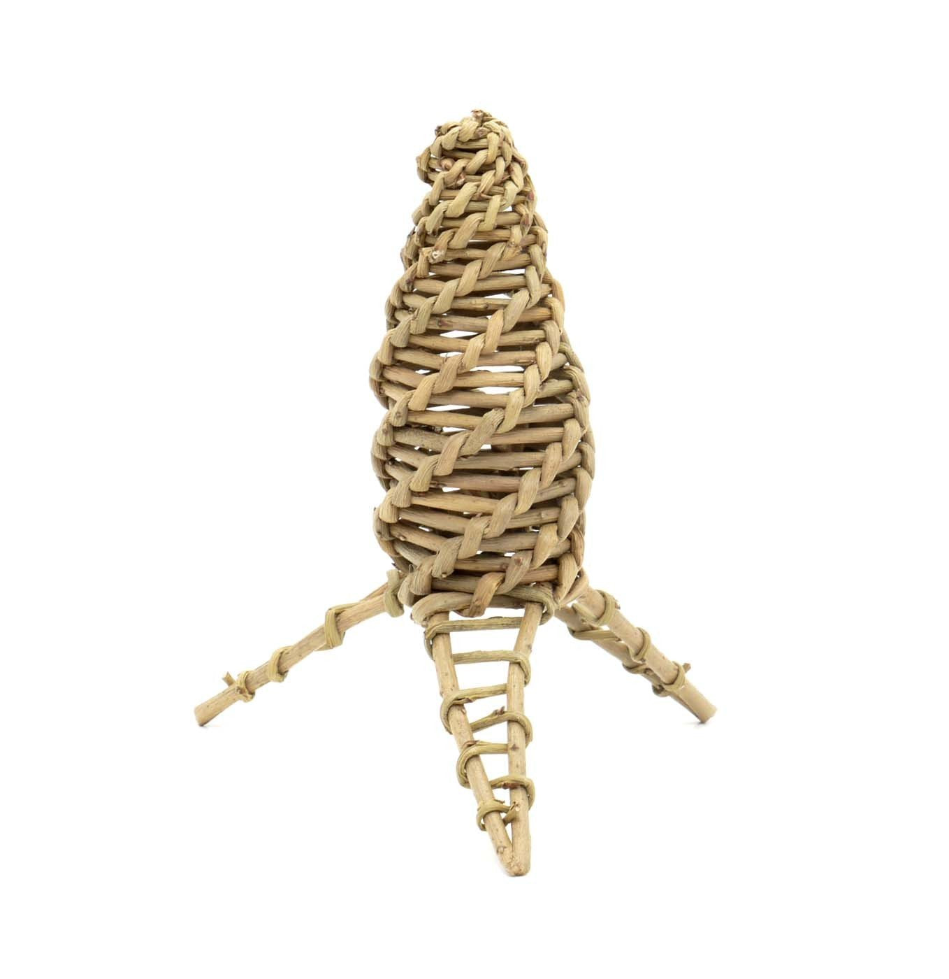 HAPPYPET Willow Carrot Chew Toy - Natural Willow, Promotes Dental Health | 17CM 1