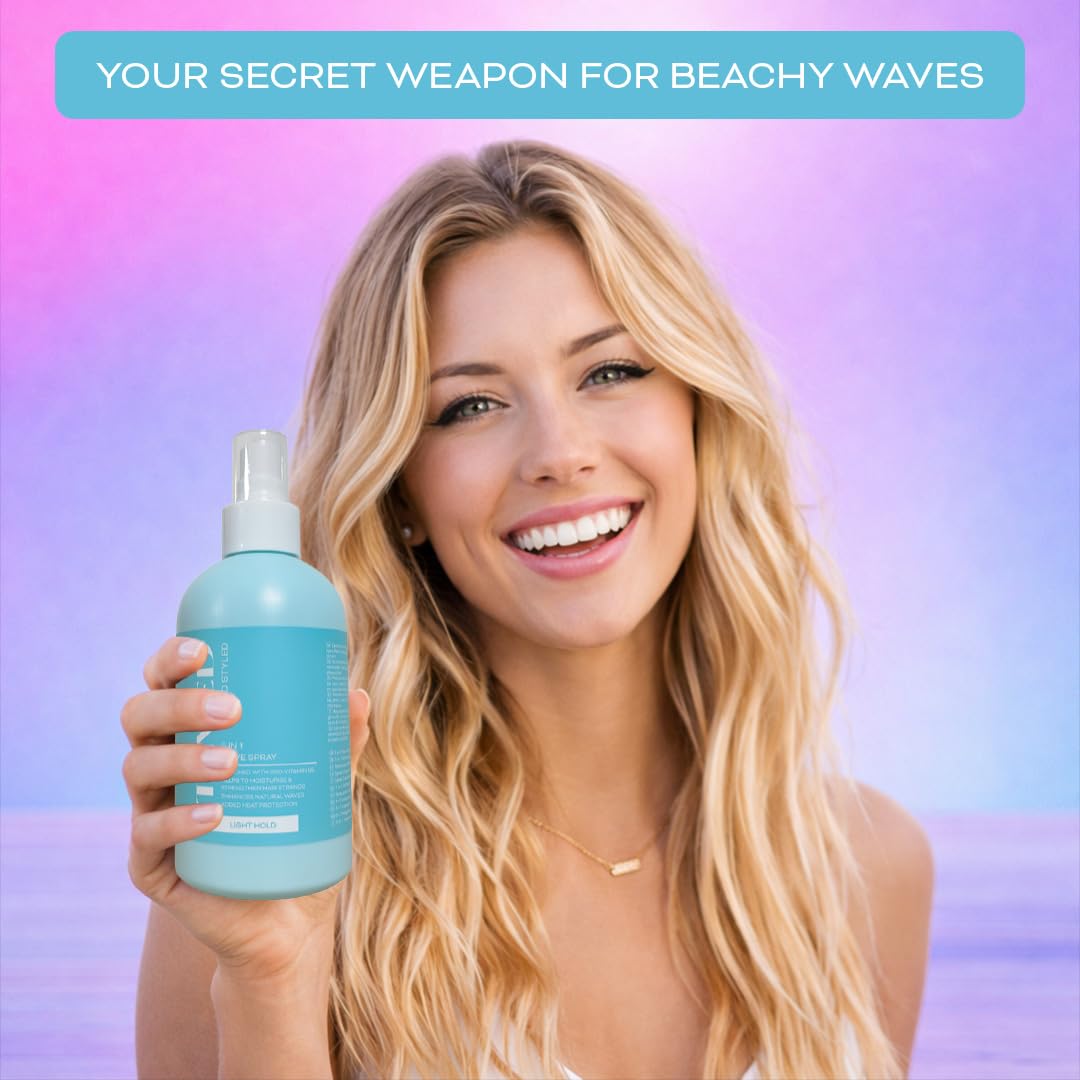 Healthpoint Tamed Waves Spray 5 In 1 - Heat Protection, Anti Frizz, Shine Boost | 236 ml 2